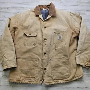 Carhartt Men's Tan Work Jacket